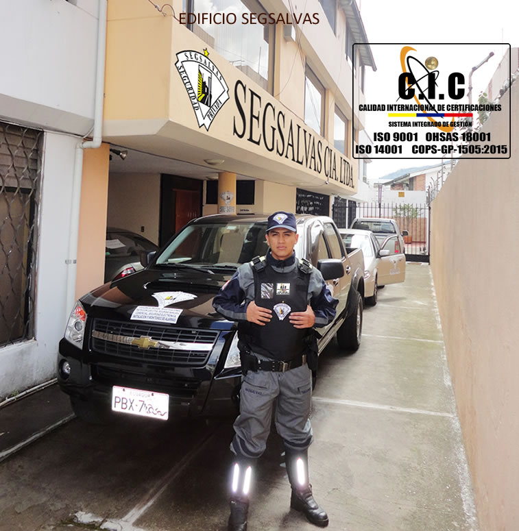 Segsalvas , empresa de servicio de seguridad privada - Quito - Ecuador